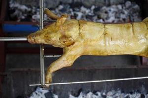 asiatisches Barbecue-Schweinefleisch foto