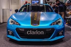 frankfurt - september 2015 subaru brz auf der iaa international vorgestellt foto