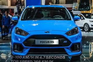 frankfurt - september 2015 ford focus rs auf der iaa internatio vorgestellt foto