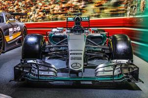 frankfurt - september 2015 mercedes-benz formel 1 f1 vorgestellt foto