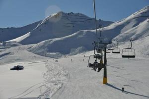 Berg Winter Natur foto