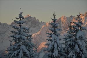 Winter Berglandschaft foto