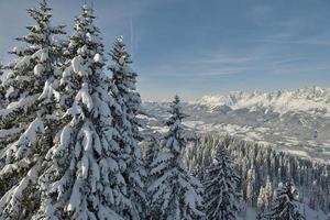 Bergwinterlandschaft foto