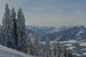 Bergwinterlandschaft foto