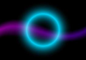 abstrakte hintergründe kreis ring welt blaue farbe licht illustration foto