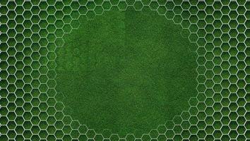 Hintergrund für Designs einer Fußballfeld-Draufsicht. 3D-Rendering foto