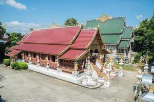 Wat Ming Muang Tempel in der Provinz Chiangrai in Thailand. foto