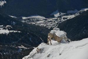 Berg Winter Natur foto