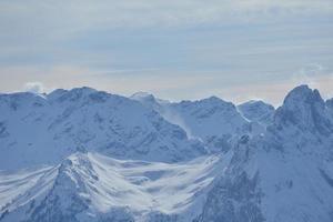 Berg Winter Natur foto