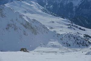 Berg Winter Natur foto