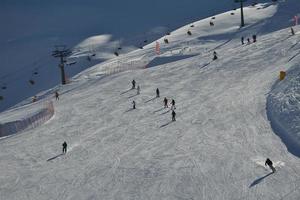 Berg Winter Natur foto