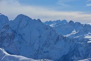 Berg Winter Natur foto