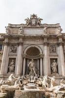 rom, italien, 2022 - brunnen di trevi - berühmteste rombrunnen der welt. Italien. foto