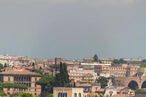 Blick auf Rom, Italien foto