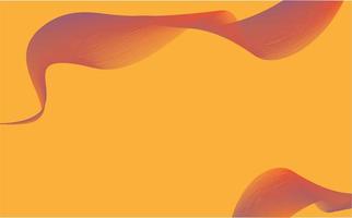 orange hintergrundillustration mit abstrakten wellen, pastellfarben, ideal für banner, präsentationen, visitenkarten, webdesign, soziale medien foto