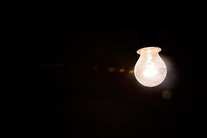 elektrische Glühbirne foto
