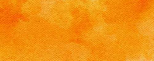 orange Aquarell abstrakte Textur Rechteck Hintergrund foto