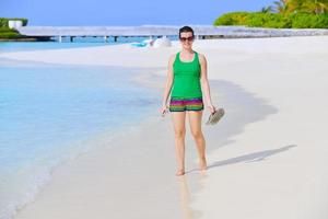 schönes gril am strand viel spaß foto