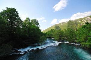 Fluss Wasserfall wild foto