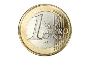 eine Euro-Münze foto