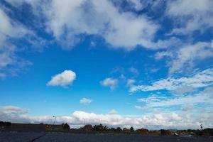 schönste Luftaufnahme von Wolken am Morgen foto