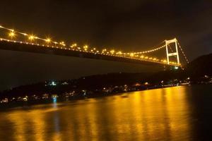 Fatih-Sultan-Mehmet-Brücke, Istanbul, Türkei foto