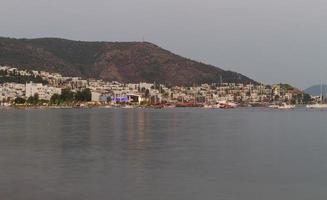 stadt bodrum von mugla, türkei foto