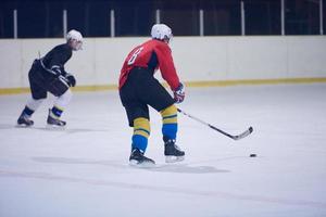 Eishockeysportler foto