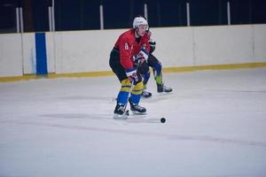 Eishockeysportler foto