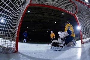 Eishockeytorhüter foto