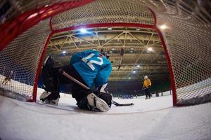 Eishockeytorhüter foto