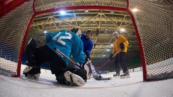 Eishockeytorhüter foto