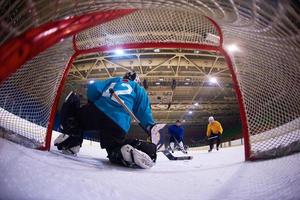 Eishockeytorhüter foto