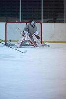 Eishockeyspieler in Aktion foto