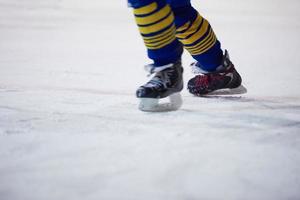 Eishockeyspieler in Aktion foto