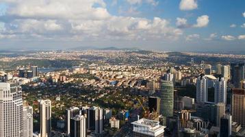 istanbul-stadt in der türkiye foto