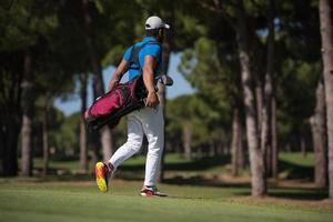 Wander- und Tragetasche für Golfspieler foto