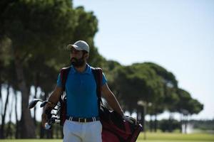 Wander- und Tragetasche für Golfspieler foto