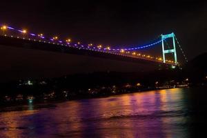 Fatih-Sultan-Mehmet-Brücke, Istanbul, Türkei foto