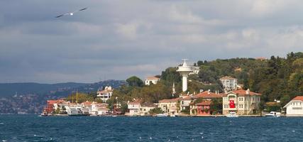 Gebäude in der Bosporus-Meerenge foto