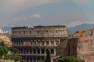 Kolosseum von Rom, Italien foto