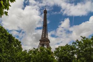 eiffelturm paris landschaftsansicht foto