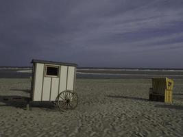 Insel Langeoog in Deutschland foto