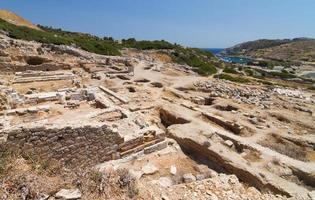 ruinen von knidos, datca, türkei foto