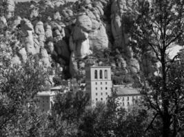 das kloster von montserrat foto