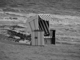 Der Strand von Wangerooge foto