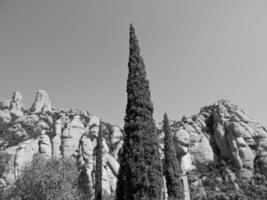 das kloster von montserrat foto