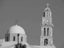 Santorini Insel in Griechenland foto