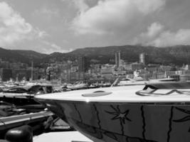 Monaco am Mittelmeer foto