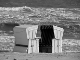 Strand in der Nordsee foto